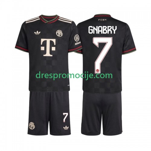 Bayern München Serge Gnabry 7 Dres Dječji Treći 2025/2026 Kratkih Rukava Bayern München Serge Gnabry 7 Dres Dječji Treći 2025/2026 Kratkih Rukava